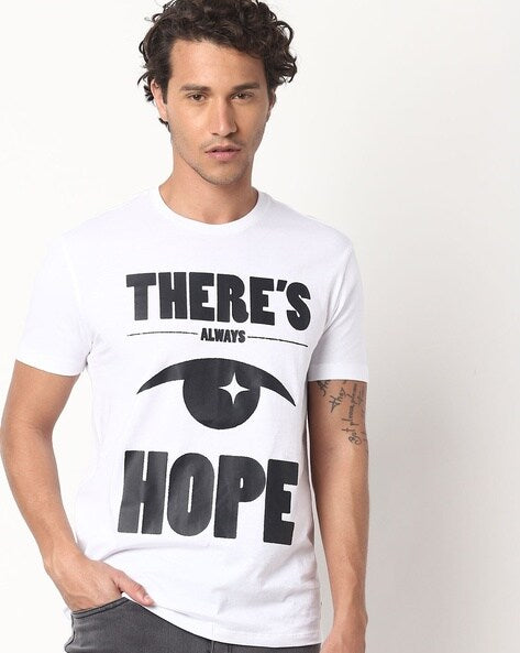 Levi’s Hope Typographic Print Crew-Neck T-Shirt