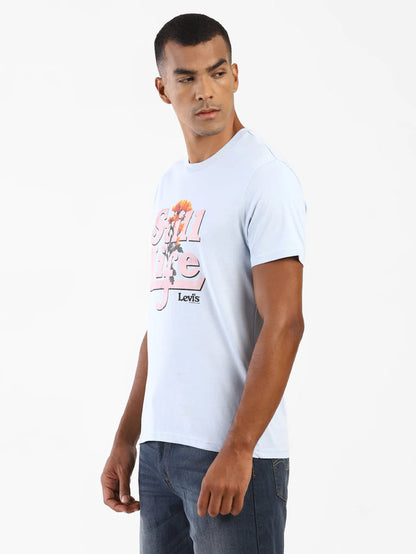 Levi’s Men's Graphic Print Round Neck T-Shirt