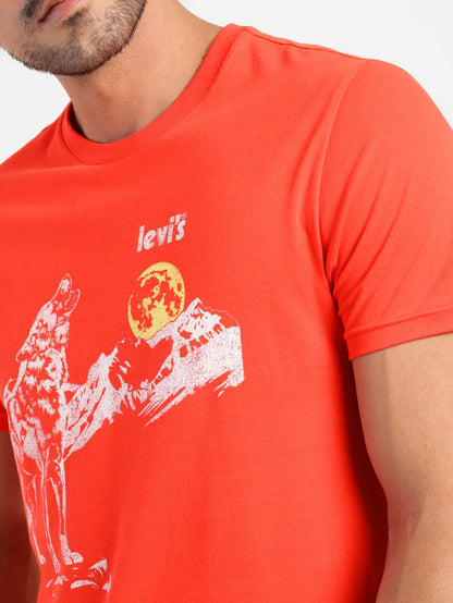 Levi’s Men's Graphic Print Regular Fit T-shirt