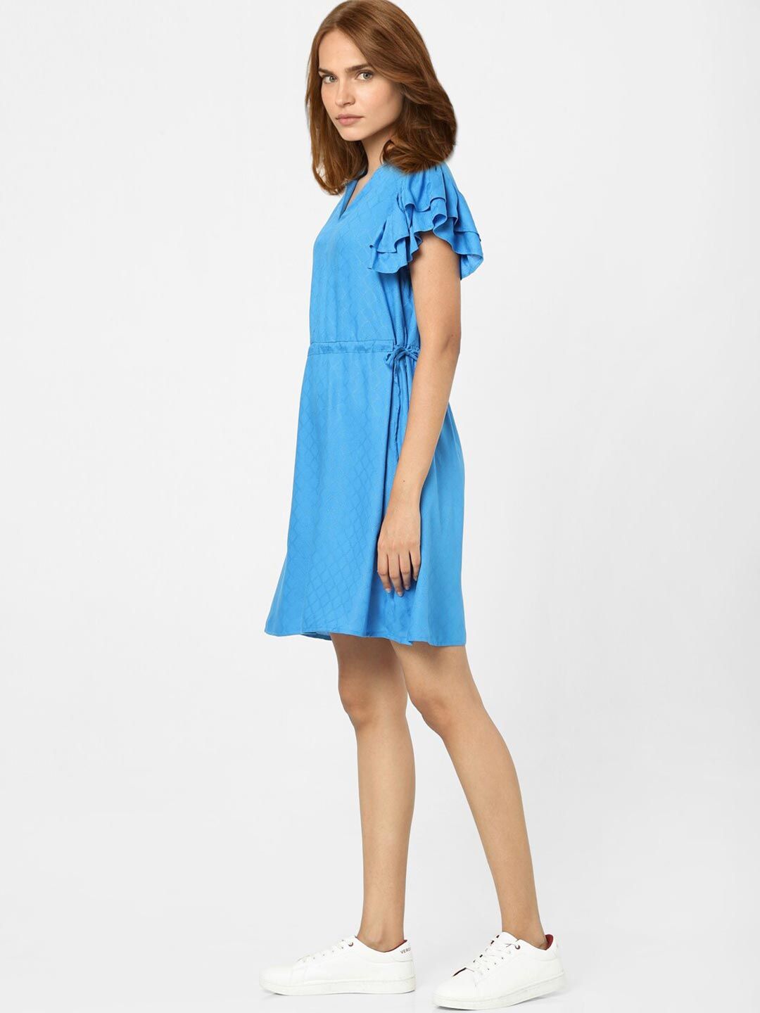 Vero Moda A Women Shift Blue Dress