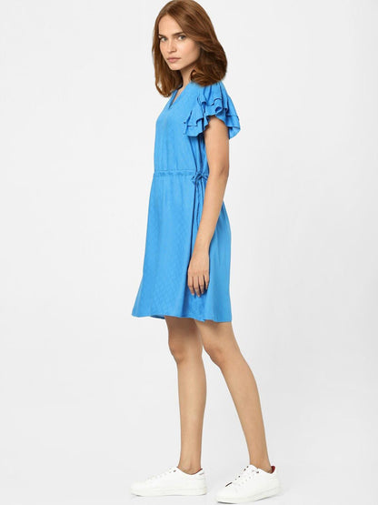 Vero Moda A Women Shift Blue Dress