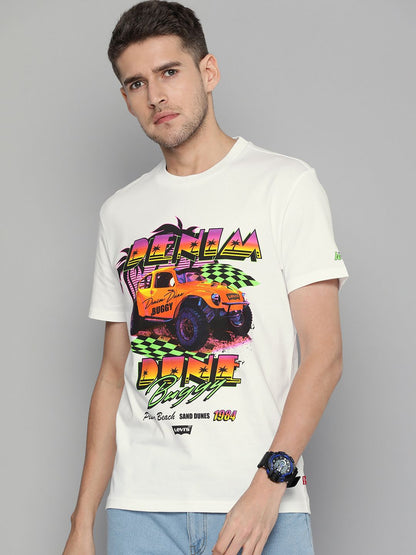 Levi's Graphic Printed Pure Cotton T-shirt