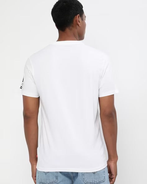 Levi’s Regular Fit Logo Print Crew-Neck T-Shirt