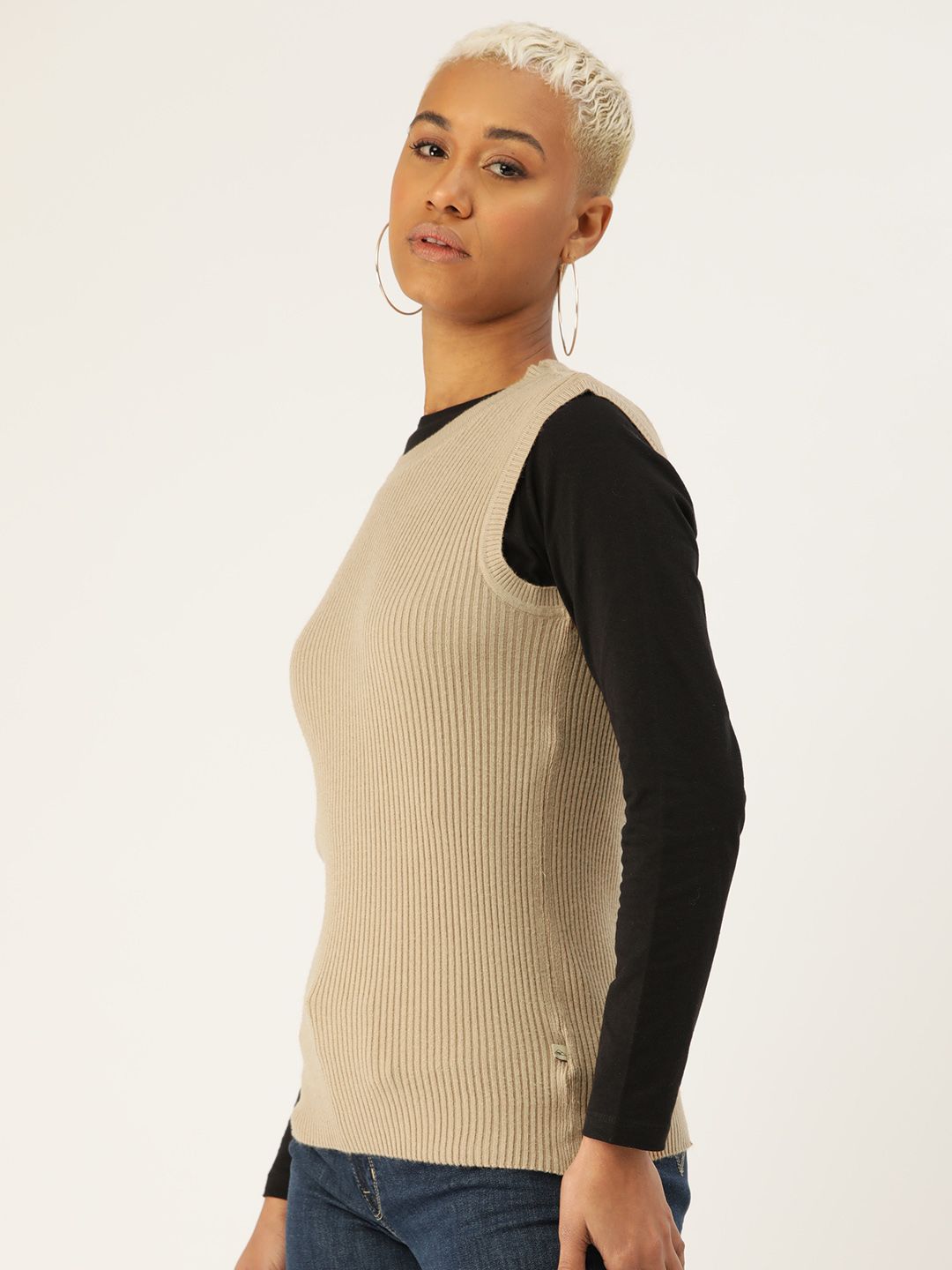 Viscose Women's Round Neck Sweater