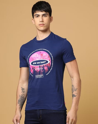 Levi’s Relaxed Fit Graphic Print Crew Neck T-Shirt