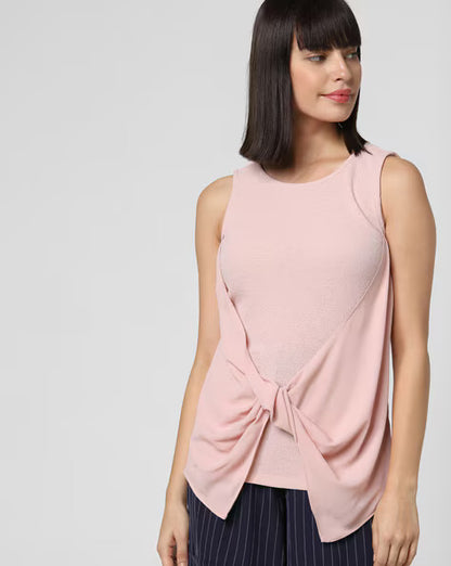 VERO MODA Twist-Front Sleeveless Top