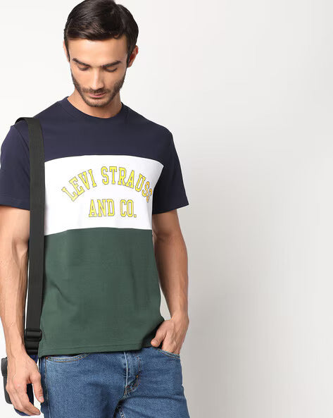 Levi’s Colourblock Crew-Neck T-shirt