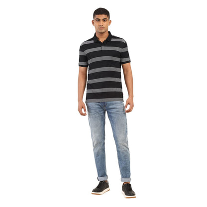 Levi's Men's Regular Fit Stripes Polo T-Shirt