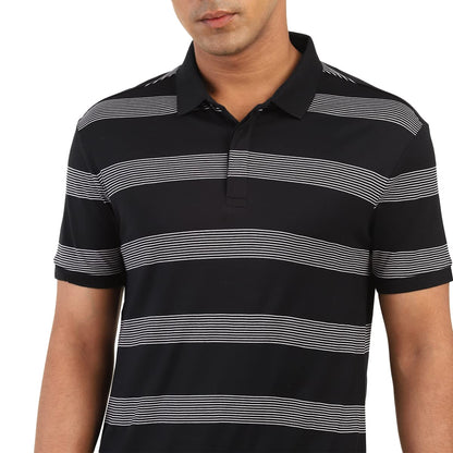 Levi's Men's Regular Fit Stripes Polo T-Shirt