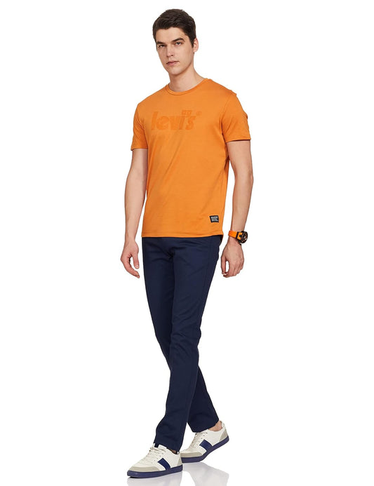 Levi's Men's Regular Fit Solid T-Shirt