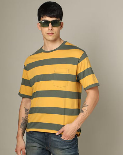 Levi’s Regular Fit Striped Crew-Neck T-Shirt