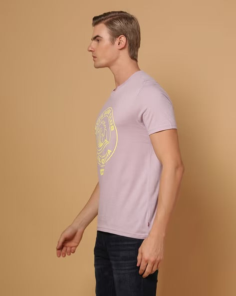 Levi's  Regular Fit Logo Print Crew-Neck T-Shirt