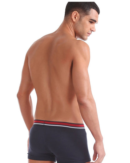 Men’s Solid Comfort Fit Trunks Pack Of Two Assorted