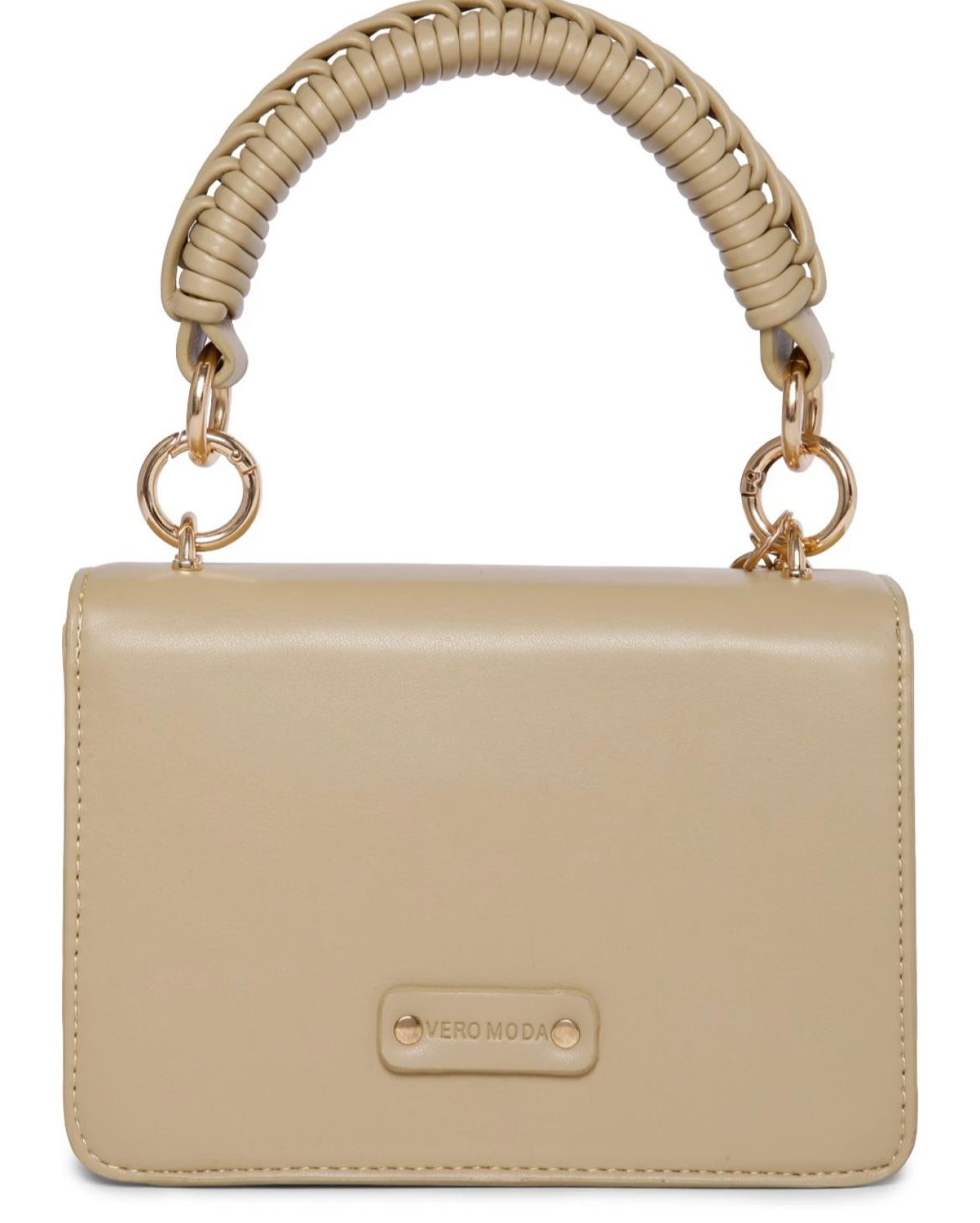 Women Beige Hand Held Bag