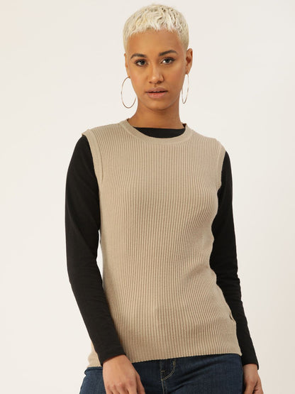 Viscose Women's Round Neck Sweater