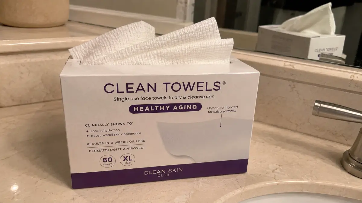 Clean Skin Club Healthy Aging Clean Towels XL
