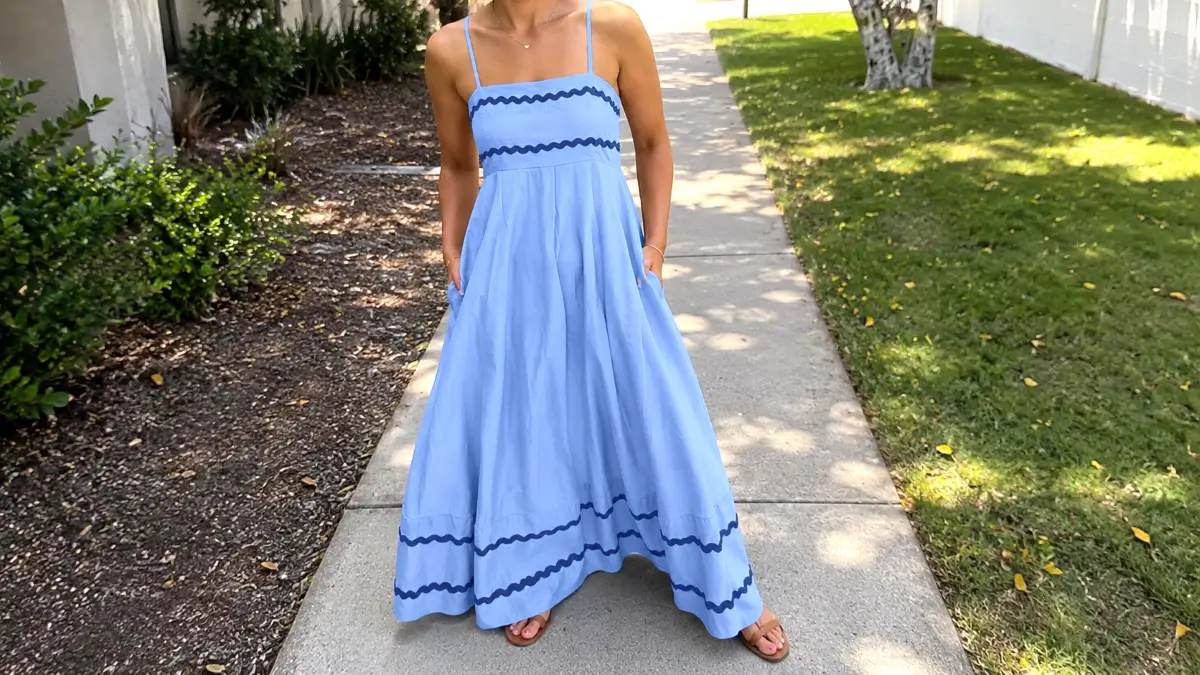 PrettyGarden Flowy Maxi Dress