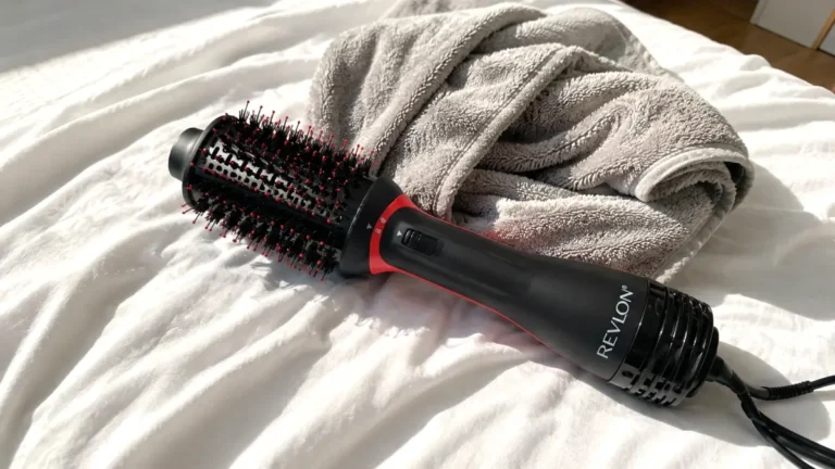 A real-world review of the Revlon One Step Volumizer Plus tool on the website Stylue.